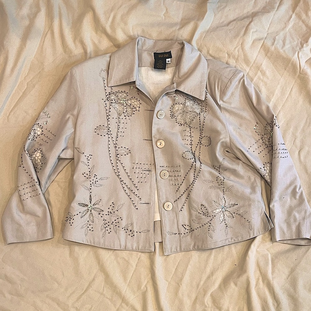 Bala Bala cotton and silk jacket